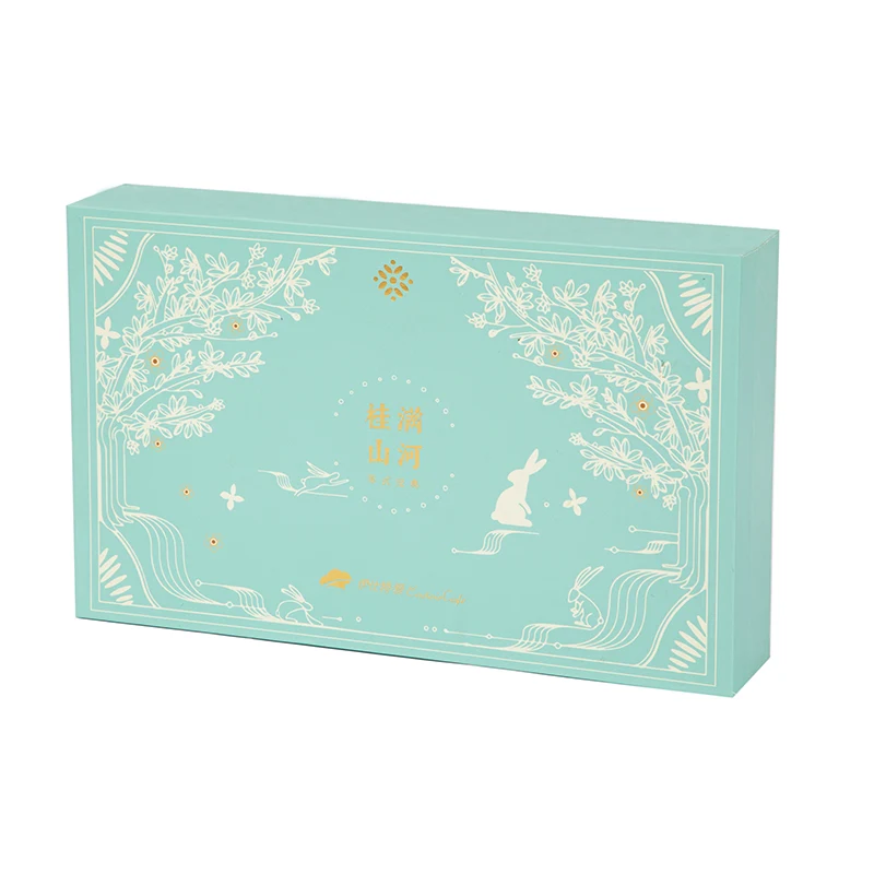 Caja de regalo de cartón con tapa