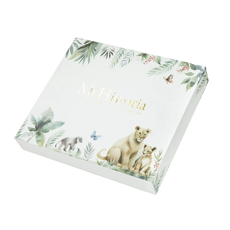 Cuaderno de crecimiento diario para bebés de tapa dura