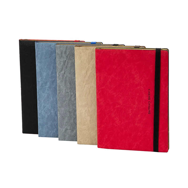 Cuaderno de cuero de tapa dura