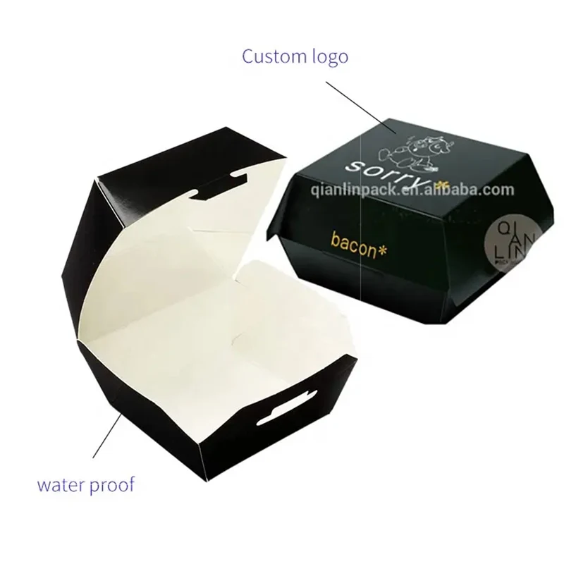 Hamburger Paper Box