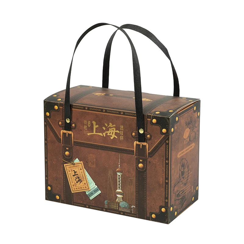 Caja de papel de regalo por correo