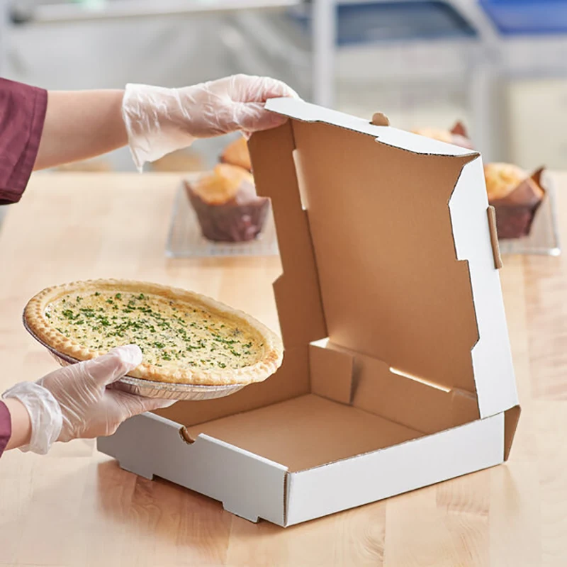 Caja de papel para pizza