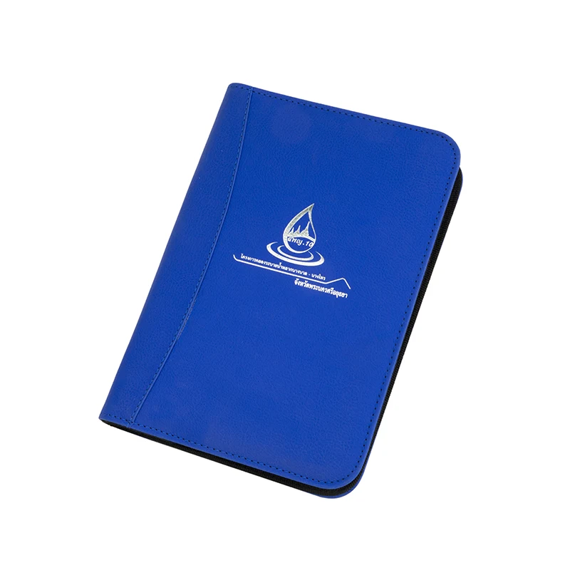 Cuaderno de cuero con tapa blanda