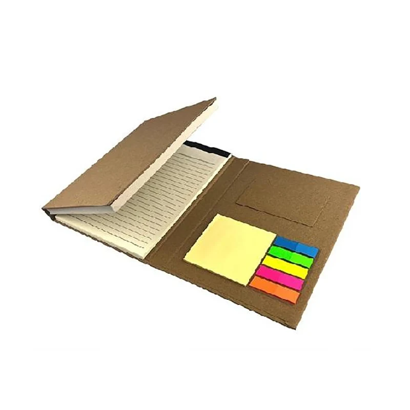 Conjunto de bloc de notas y cuaderno adhesivos